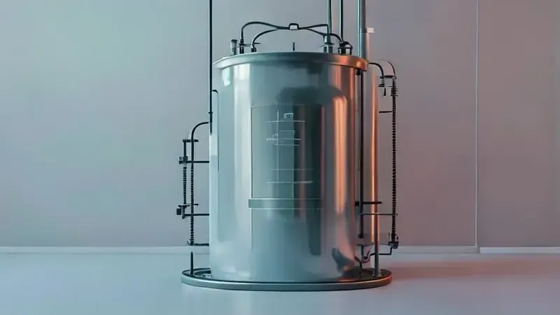 Ilustração conceitual mostrando a importância da ventilação adequada para botijões de gás