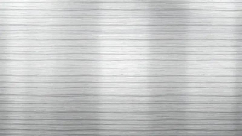 Ilustração mostrando direção das fibras do aço inox com setas indicando sentido correto da limpeza