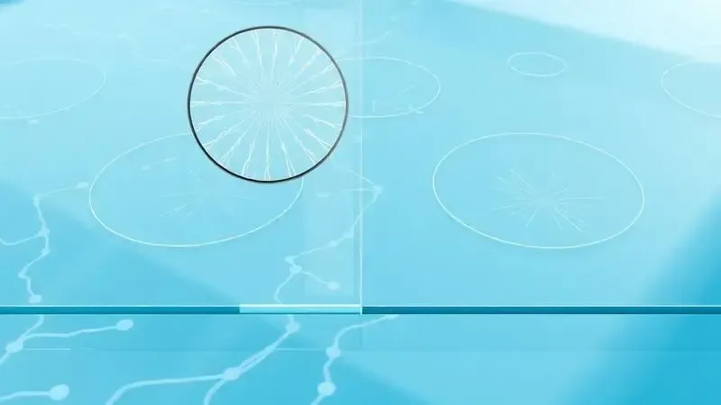 Ilustração conceitual da estrutura do vidro do fogão mostrando vulnerabilidade a arranhões e necessidade de cuidados específicos.