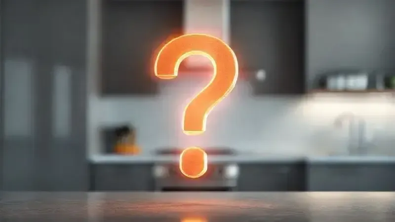Conceito visual de uma decisão acertada e valor de compra, com um ponto de interrogação se tornando um sinal de positivo.